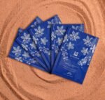 Royal routine face masks on sand