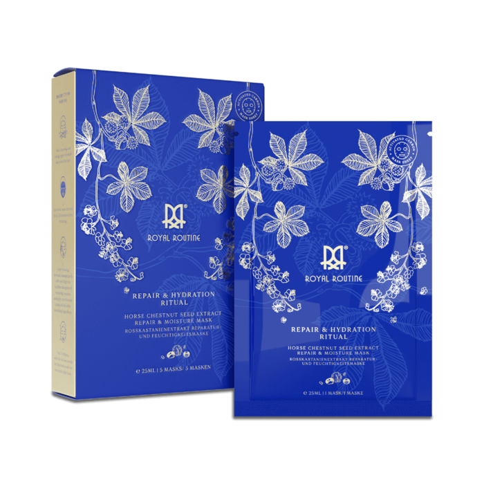 Repair & Moisture Sheet Masks Face of Royal routine